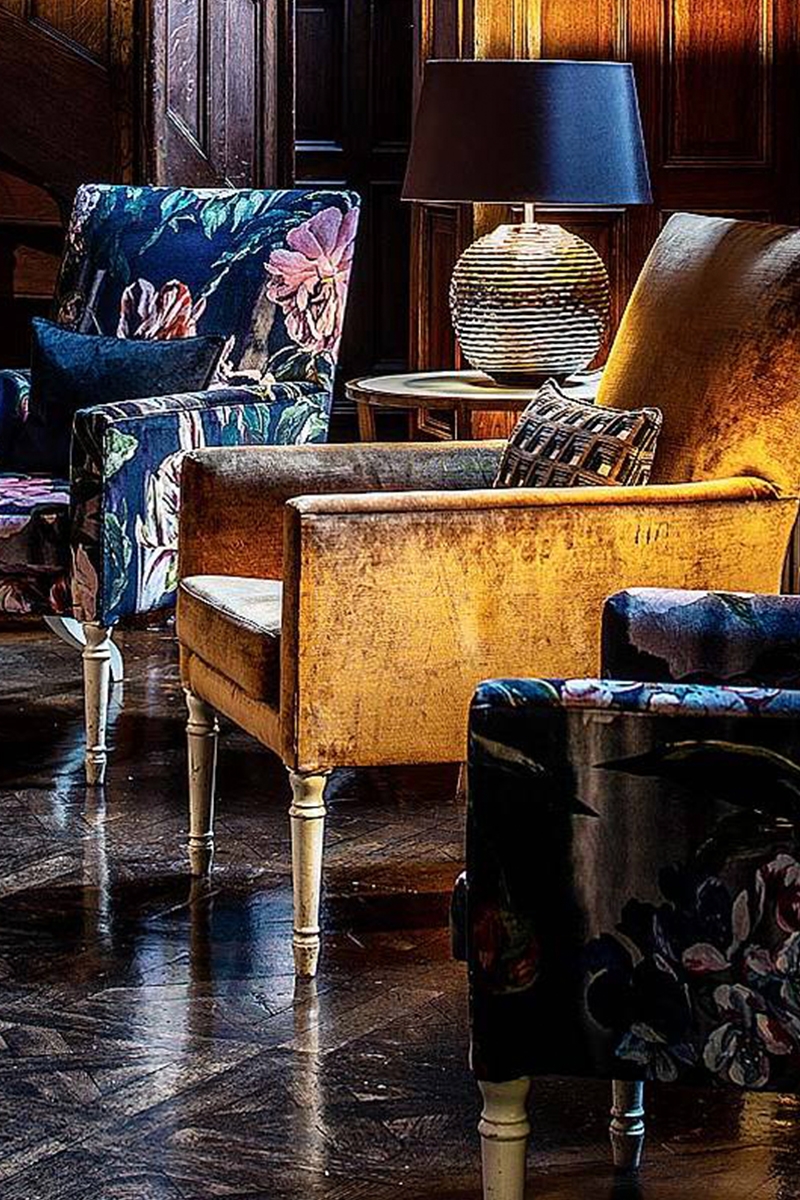 Interior of Jesmond Dene House Hotel, Newcastle upon Tyne by Karen Walker Interior Design. Interior of Jesmond Dene House Hotel, Newcastle upon Tyne by Karen Walker Interior Design.